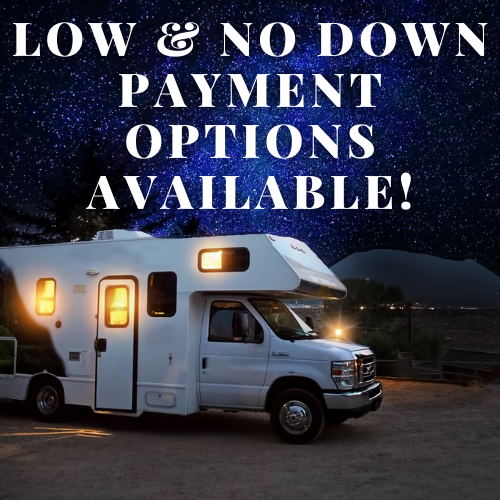 Low and No Down Payment Options Available!
