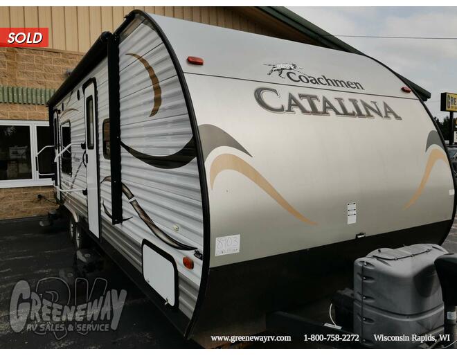 2015 Coachmen Catalina 253RKS Travel Trailer at Greeneway RV Sales & Service STOCK# 10206A Exterior Photo