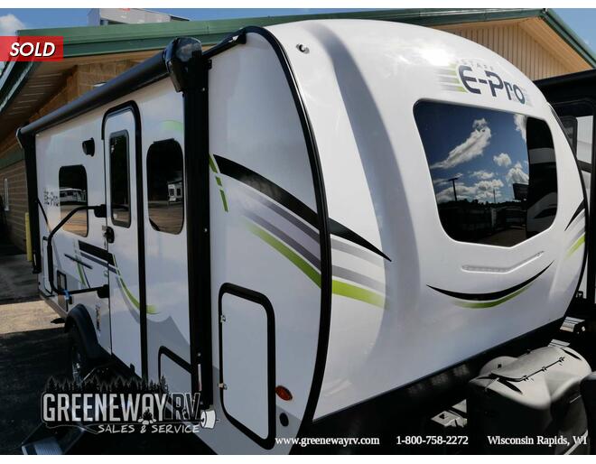 2022 Flagstaff E-Pro 19FDS Travel Trailer at Greeneway RV Sales & Service STOCK# 10450 Exterior Photo
