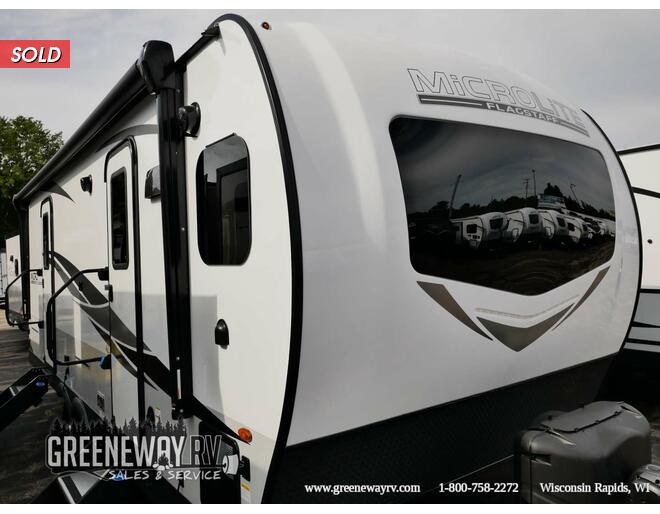 2023 Flagstaff Micro Lite 25FKBS Travel Trailer at Greeneway RV Sales & Service STOCK# 10465 Exterior Photo