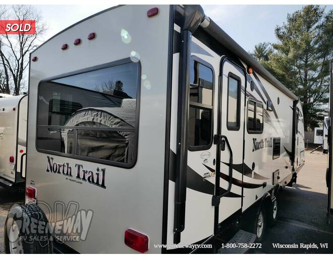 2015 Heartland North Trail Ultra-Lite 26LRSS Travel Trailer at Greeneway RV Sales & Service STOCK# 10140B Photo 3