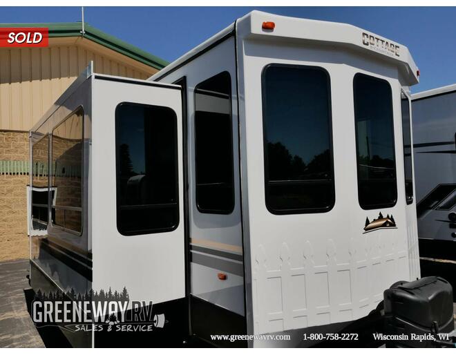 2022 Cedar Creek Cottage 40CCK Travel Trailer at Greeneway RV Sales & Service STOCK# 10641 Exterior Photo