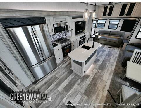 2022 Sierra Destination 401FLX Travel Trailer at Greeneway RV Sales & Service STOCK# 10668 Photo 5