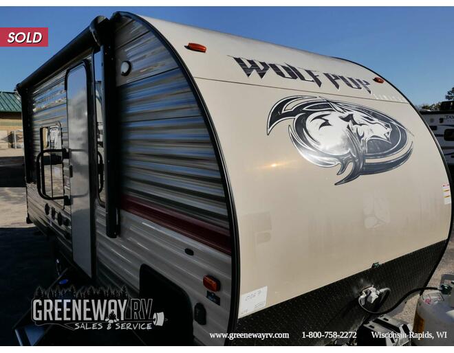2019 Cherokee Wolf Pup 16FQ Travel Trailer at Greeneway RV Sales & Service STOCK# 10395B Exterior Photo