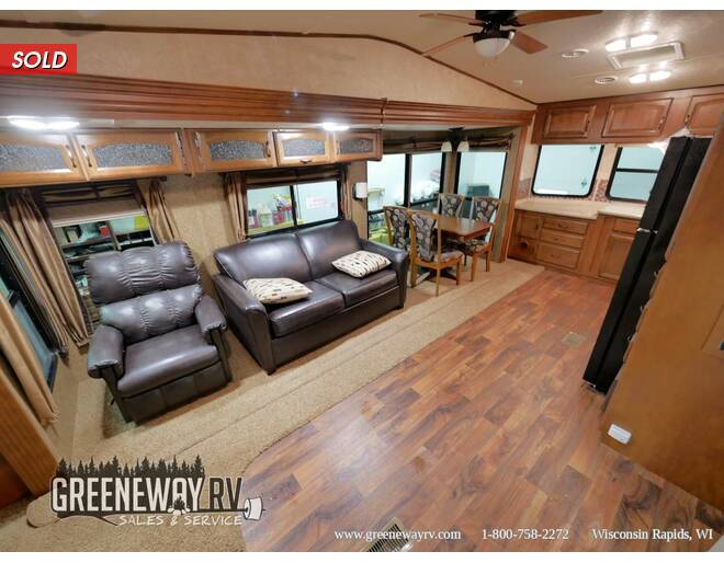 2014 Wildwood Lodge Destination Trailer 394FKDS Travel Trailer at Greeneway RV Sales & Service STOCK# 10644A Photo 5