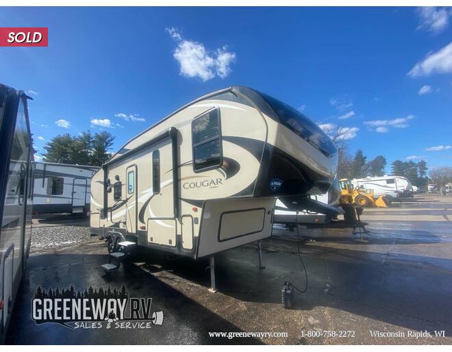 2018 Keystone Cougar Half-Ton 25RES Fifth Wheel at Greeneway RV Sales & Service STOCK# 11018A Exterior Photo